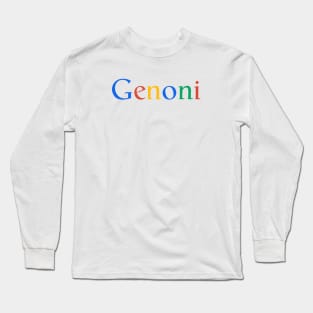 Genoni, Long Sleeve T-Shirt